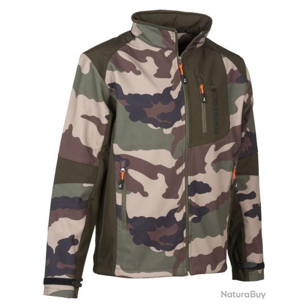 Veste de chasse Softshell Camo CE Percussion CAMO CE