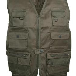 Gilet reporter enfant Kaki 10A