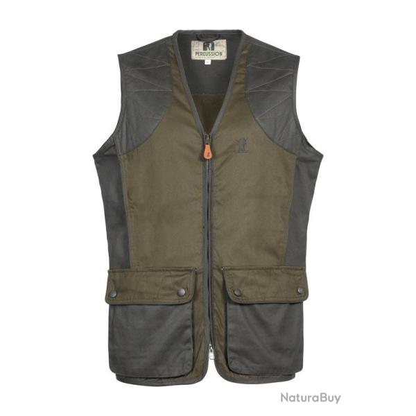 Gilet tradition chasse enfant Kaki 16A