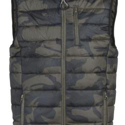 Gilet matelasse camo trek enfant Camo 10A