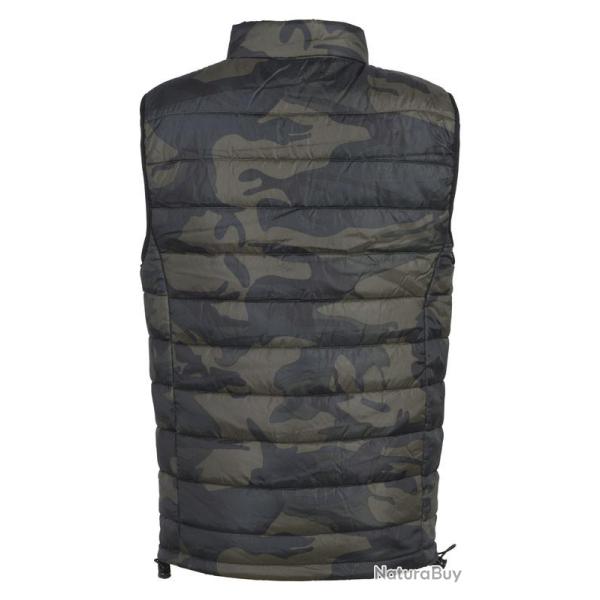 Gilet matelasse camo trek enfant Camo 16A