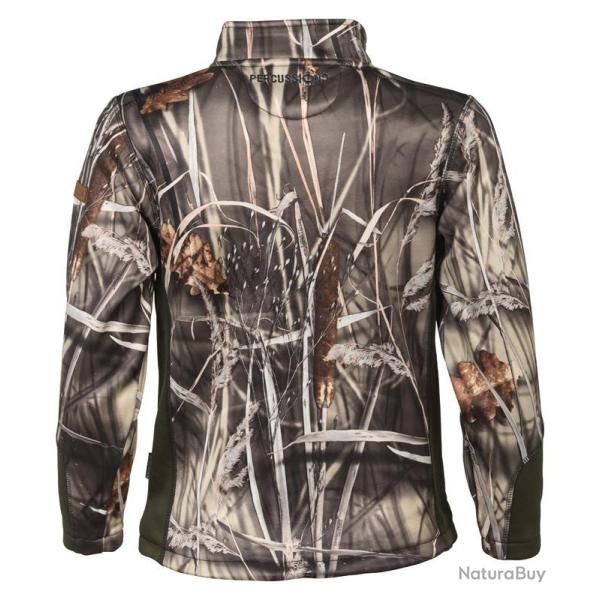 Sweat zippe enfant Kaki 14A