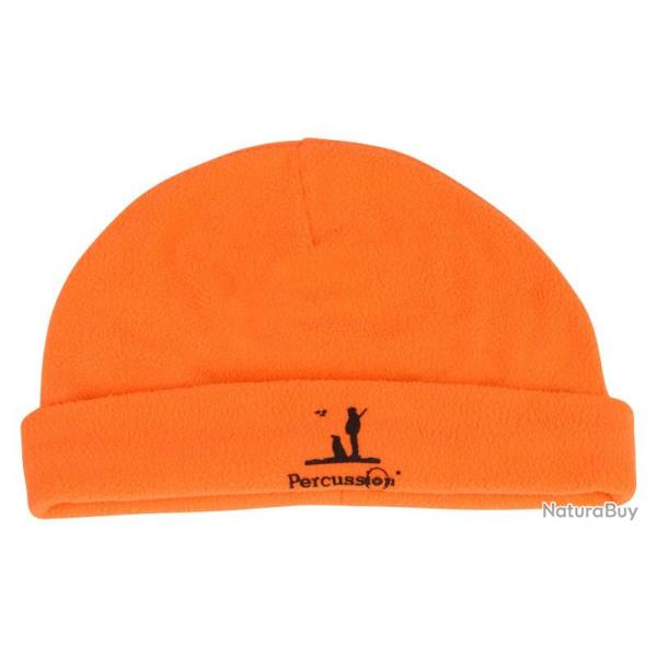 Bonnet polaire uni Orange
