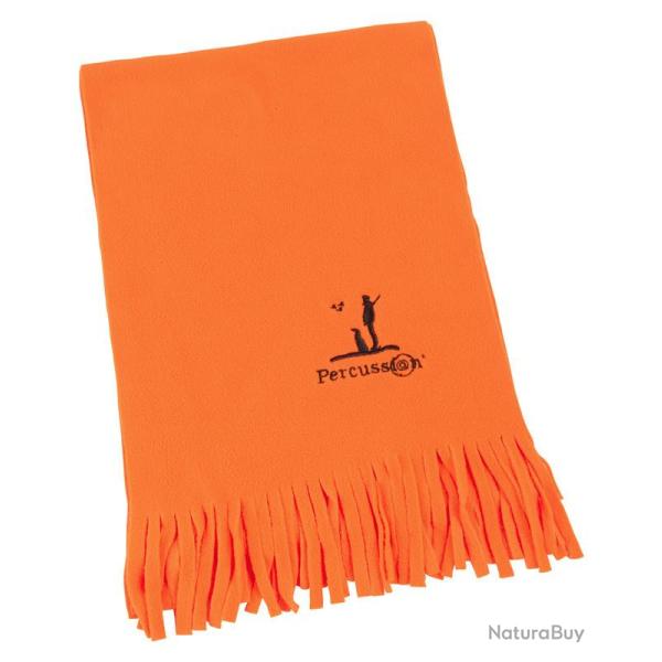 Echarpe polaire brodee chasse Kaki