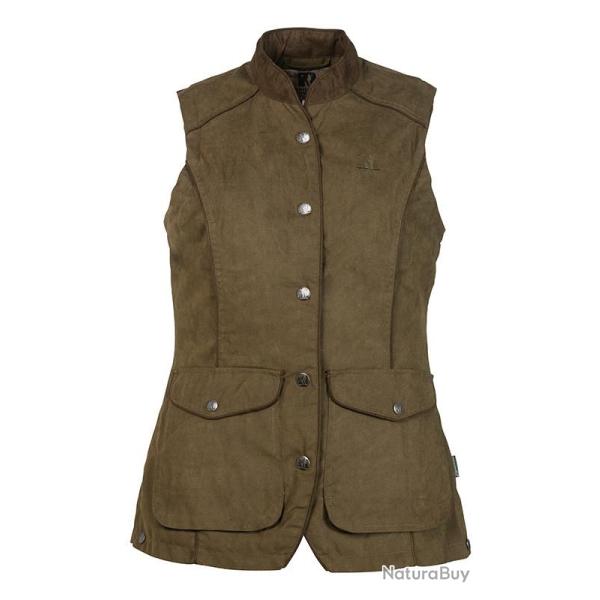 Gilet femme rambouillet original Marron