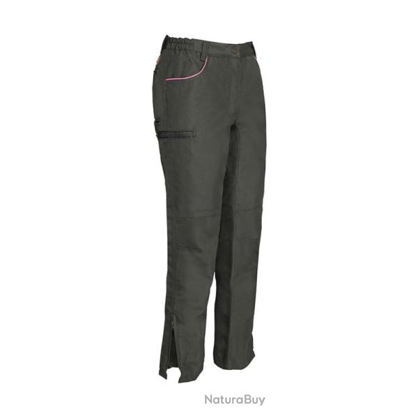 Pantalon stronger femme Kaki 40
