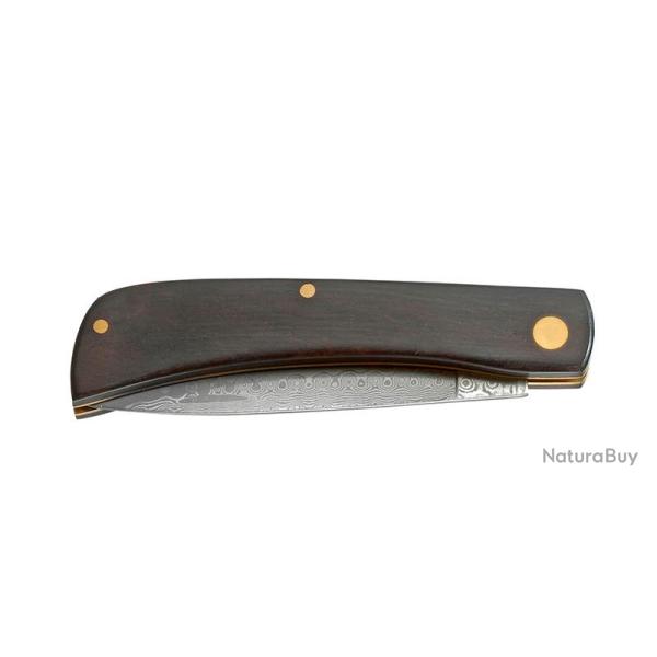 Couteau Boker magnum Eb�ne Rangebuster Damascus 6,7 cm