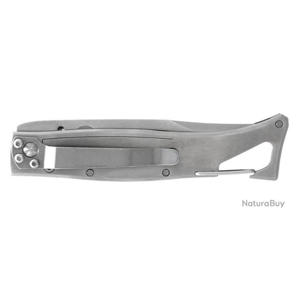 Couteau Lug SP1S Noir/Bleu 8 cm