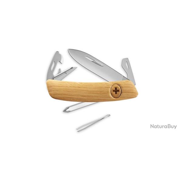 Couteaux suisses Swiza D04 Allmatt - ch�ne 7,5 cm