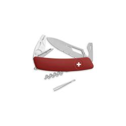 Couteaux suisses Swiza SH03 Tire-Tique Allmatt - rouge 7,5 cm