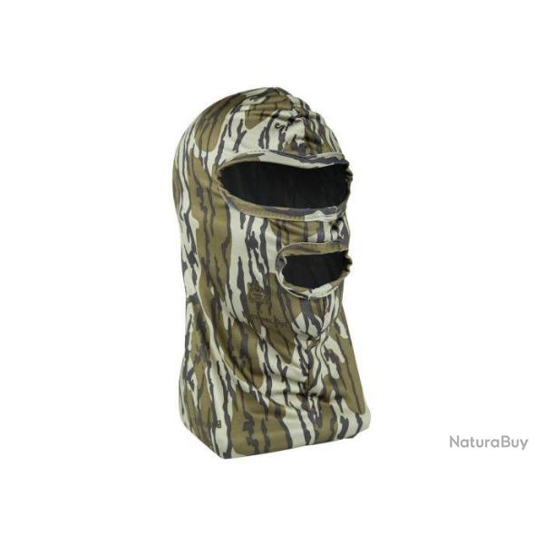 Cagoule stretch avec trou de bouche camo mossy oak bottomland