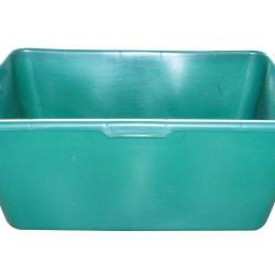 Bac vert plastique pour transport gibier dim 70 x 45 x 30
