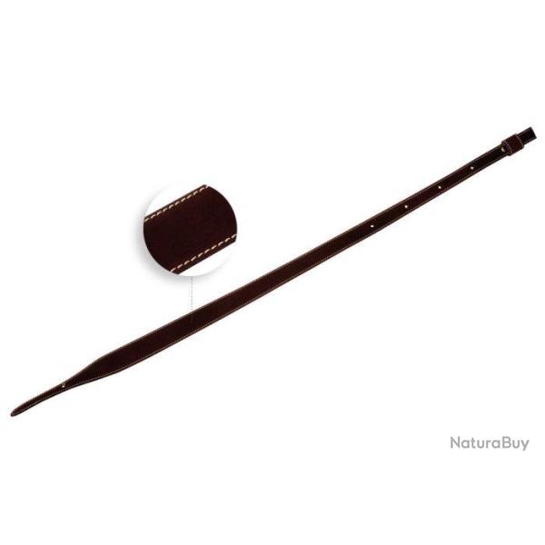 Bretelle cuir doubl� forme cobra