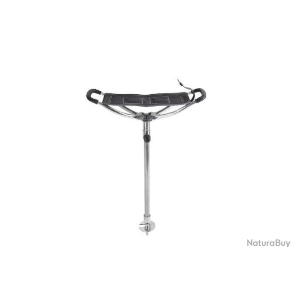 Canne-si�ge ronzi�re t�lescopique cuir noir