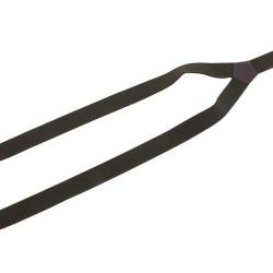 Bretelle pantalon largeur 50 mm &agrave; pince large, noire