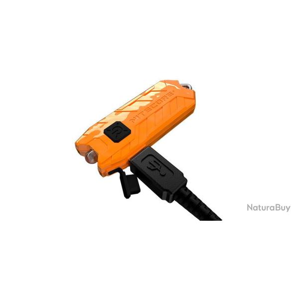 Lampe porte-cl� Tube V2 Noir - 55Lm