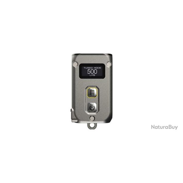 Lampe porte-cl� Tini2 Ti - Version Titane - 500 Lm