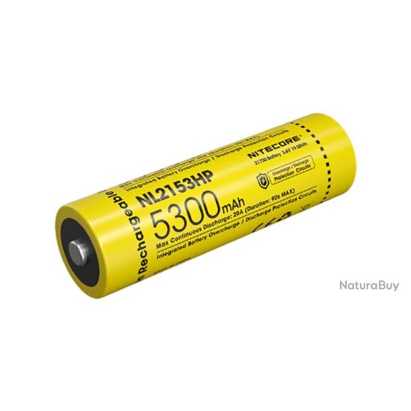 Accu Li-ion 21700 Haute Performance - Capacit� 5300mAh