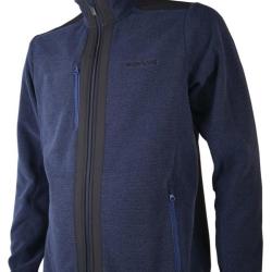 Veste tricot Classie bleue Somlys 2XL