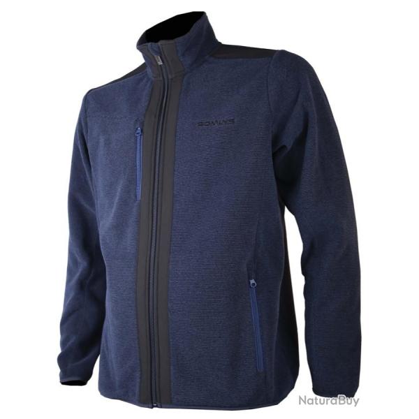 Veste tricot Classie bleue Somlys 2XL