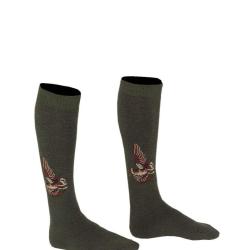Chaussettes brod&eacute;es B&eacute;casse Somlys
