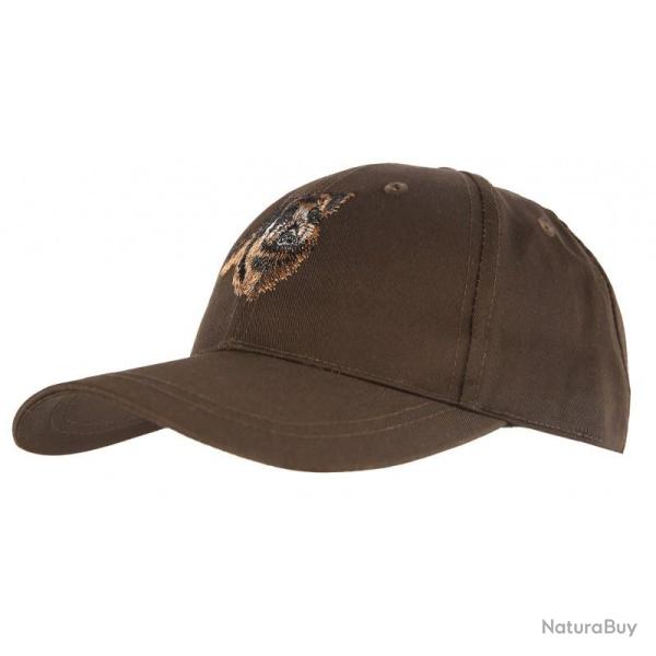 Casquette marron brod�e sanglier Treeland