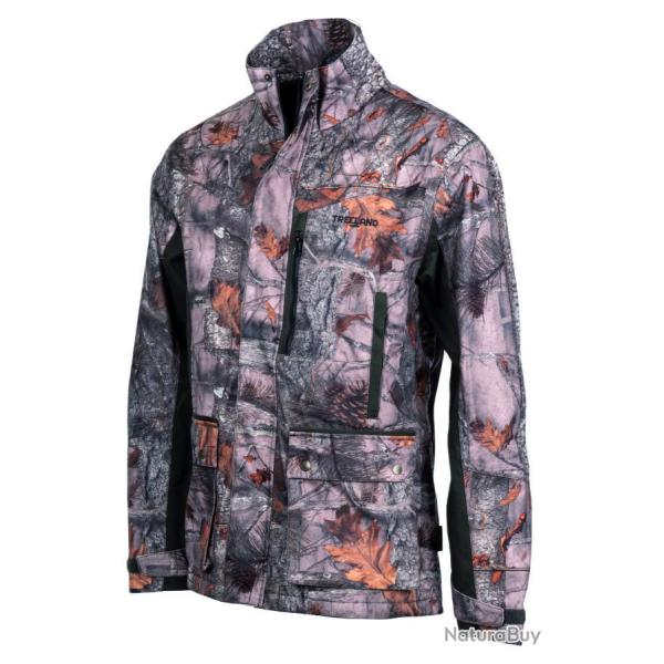 Veste de chasse chaude camo bois Treeland