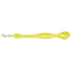 LAISSE 120CM BIOTHANE jaune FLUO