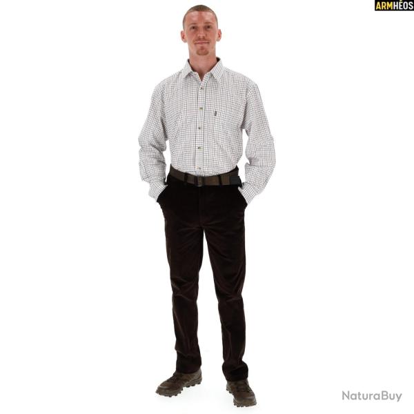 LOVERGREEN CHEMISE AYR BLEUE