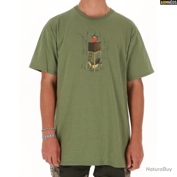 LOVERGREEN T SHIRT ENFANT KAKI MIRADOR