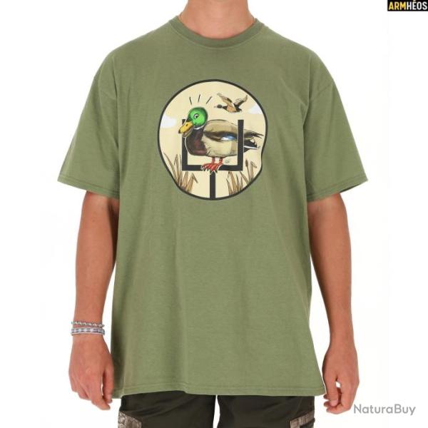 LOVERGREEN T SHIRT ENFANT KAKI CANARD