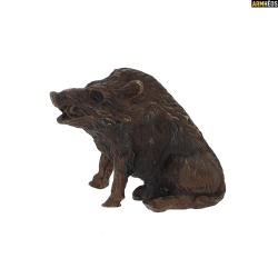 LOVERGREEN &Eacute;TAIN PATIN&Eacute; BRONZE SANGLIER ASSIS