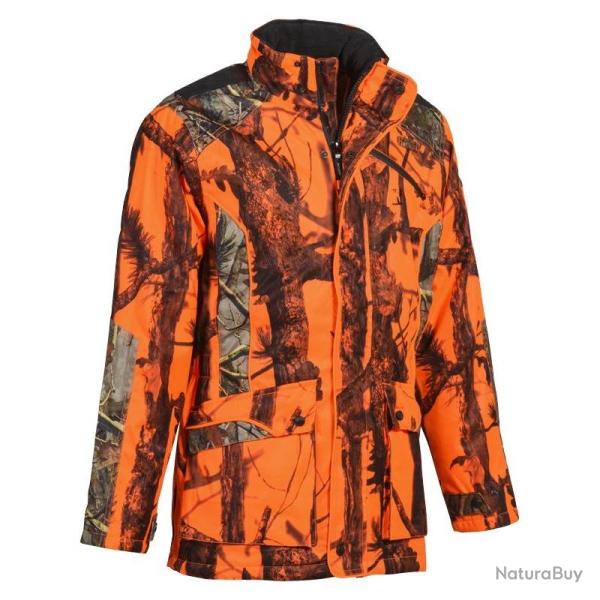 PERCUSSION VESTE CHASSE BROCARD GHOSTCAMO BLAZE BLACK