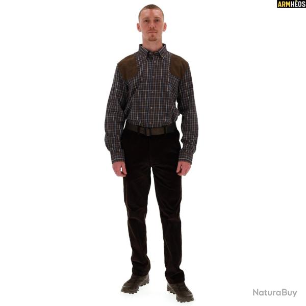 PERCUSSION CHEMISE CHASSE SOLOGNE MARRON