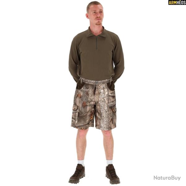 TREELAND BERMUDA CAMO FOREST MARRON