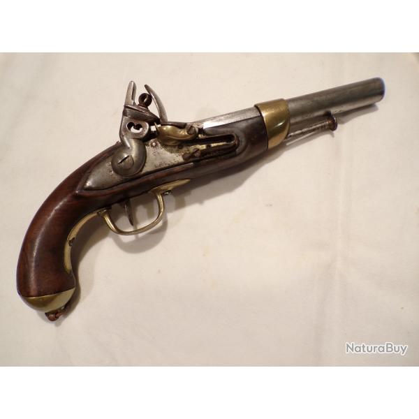 PISTOLET A SILEX 1816 CIVIL