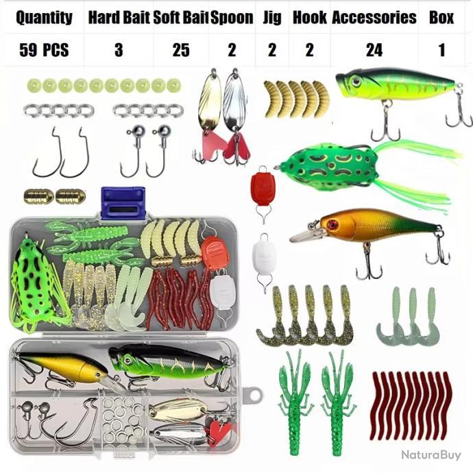Kit mouches de pêche à la mouche 40/137 pcs Guadeloupe Kit mouches de pêche à la mouche 40/137 pcs Guadeloupe