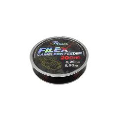 Filex fil nylon cam&eacute;l&eacute;on feeder 200 m 0.18mm/ 4.60 kg