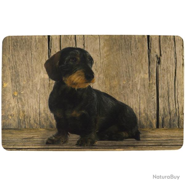 Tapis de sol int�rieur teckel assis