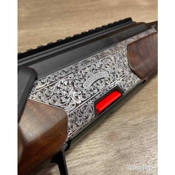 EXCEPTIONNELLE UNIQUE  / Beretta BRX1 calibre 308 grav� � la main avec boule de culasse XL