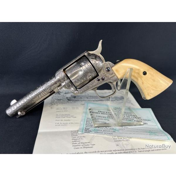 VENTE DE COLT D'EXCEPTION !!!! COLT SAA  cal 44/40 S/N 63720