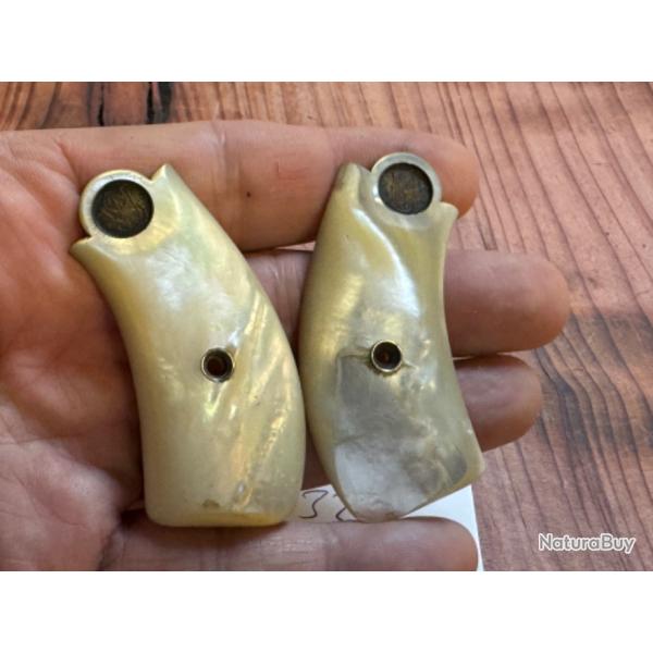 plaquettes nacres smith and wesson hamerless 32