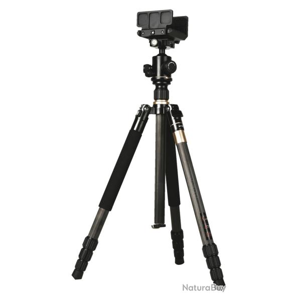 Tr�pied Pisteurs taille r�glable 15" - 55" avec adaptateur repose fusil