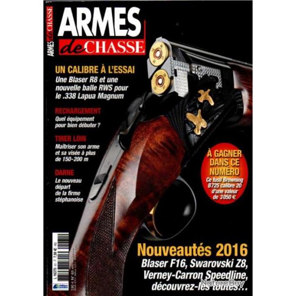 armes de chasse 61 iwa 2016 ses nouveaut�s , stopvis verney-caron, darne, tirer loin , 338 lapua mag