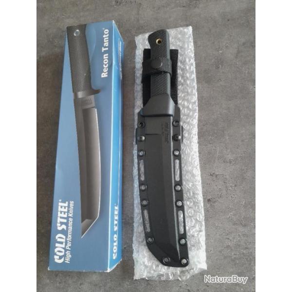 COLD STEEL Recon Tanto Collection VINTAGE made in Japan Neuf   Tactique Survie Bushcraft Combat