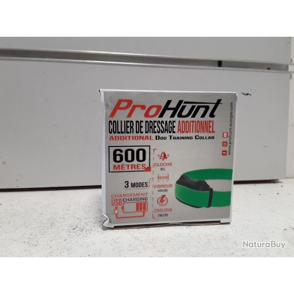 Collier suppl�mentaire Prohunt 600m Cloche/ Vibreur/ Choc
