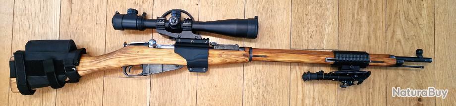 Rail lunette sniper + collier monobloc - Mosin Nagant Sniper - Rails et ...
