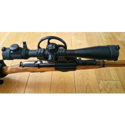 Rail lunette + collier monobloc + Appuie joue - Mosin Nagant