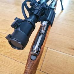 Rail lunette d&eacute;port&eacute; + collier monobloc + appuie joue - Mosin Nagant