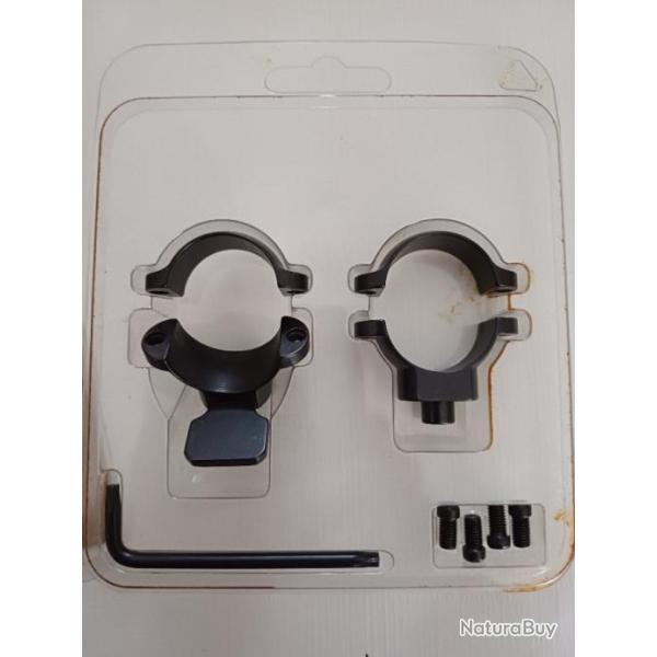 Collier Leupold QR diam 25, 4 bas et d�port�